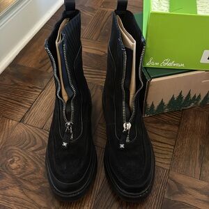 Sam Edelman Black Suede Leone boot